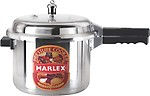 Marlex Regular Premium Outer Lid Aluminium Pressure Cooker, 3 Litres