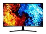Acer ED322QR 31.5-inch Curved Full HD VA Panel 144Hz LED Monitor (2XHDMI, Display Ports) Stereo Speakers