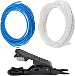 RRPURE Pipe Cutter | & White 5 Meter Food Grade RO Pipe 1/4" Size for RO Water Purifier
