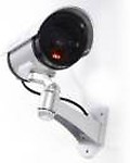 Moolten Realistic Looking Dummy Security CCTV Fake Bullet Camera with Flashing LED Light Indication