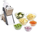 SNEPCOM Safe Slice for Vegetables Multipurpose Vegetable and Fruit Chopper Hand Press Food Chopper-Care Bliss BPA