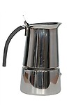 KCL Stainless Steel Coffee Percolators - 6 Cups