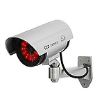 CLOVVA Realistic Look Dummy Security CCTV Bullet Camera with LED Light Indication