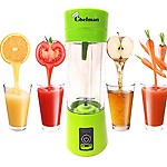 Chefman Portable rechargeable juicer blender for Usage place Home,Kitchen,Picnic,Travel,Sports