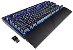 Corsair K63 Wireless Mechanical Gaming Keyboard, Backlit Led, Cherry MX Red - Quiet & Linear