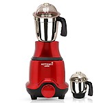 Rotomix BUTR21 600-Watt Mixer Grinder with 2 Jars (1 Wet Jar and 1 Chutney Jar) Make in India (ISI Certified)