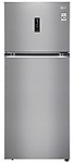 LG 423L 3 Star Frost-Free Smart Inverter Wi-Fi Double Door Refrigerator (GL-T422VPZX, Convertible with Door Cooling+)