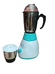 KRC Mixer Grinder 500W with 2 Stainless Steel Leak Proof Jar, 2 Years Doorstep Warranty)