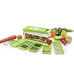 SStore Multipose Plastic Vegetable and Fruit Chopper Cutter Grater Slicer Chipser and Dicer for Kitchen