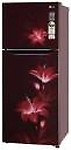 LG 260 Litres 2 Star Double Door Refrigerator (Ruby Glow GL-N292BRGY)