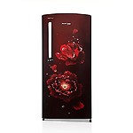 Voltas 195 L 3 Star Direct Cool Single Door Refrigerator (RDC215CFWEX / XXSG, Fairy Flower)