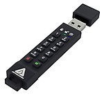 Apricorn Aegis Secure Key 3Z 8GB 256-bit AES XTS Hardware Encrypted FIPS 140-2 Level 3 Validated USB 3.0 Flash Drive