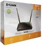 Dlink D-Link DIR615 300 Mbps Wireless Router(BLAK, Single Band) 1200 Mbps Gaming Router (Tri Band)