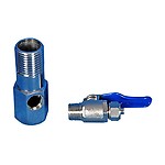 INLET COUPLINE AND BALL VALVE 1/4 For Water Purifier