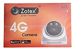 Zotex 4G WiFi Camera 4MP Audio Video Recording| H.265+ Compression SD Card up to 128GB Support All Sim Card Support