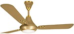 Luminous Lumaire Underlight Silky Gold 3 Blade Ceiling Fan