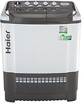 Haier 7.8 kg Semi Automatic Top Load Washing Machine  (HTW80-185VA)