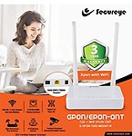Secureye High Performance Dual Anetenna GPON/EPON-ONT 1GE + WiFi xPON Fibre Solution Router(Made in India)