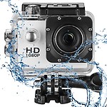 Lapras { Limited Stock 12 Years Warranty } Waterpoof Action Camera 1080P 12MP Sports Camera Full HD 2.0 Inch