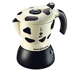 Bialetti Mukka Express 2-Cup Cow-Print Stovetop Cappuccino Maker