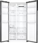 Haier 570 L Inverter Frost-Free Side-by-Side Refrigerator with Twin Inverter Technology (HRF-622CG, Chocolate Glass)