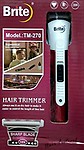 MK NewBrite TM 270 PROFESSIONAL RECHARGEABLE TRIMMER Runtime: 30 min Trimmer for Men (Color vary as per stock)