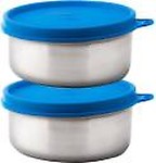 Signoraware Steel Lunch Box 2 Containers Lunch Box  (500 ml)