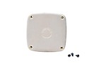 Sinloe PVC Square Junction Box 4x4 Inches 6 Nos Pack for CCTV Cameras