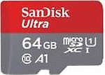 SanDisk Ultra 64GB MicroSDXC Class 10 98 MB/s Memory Card