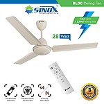 Sinox 230V AC BLDC Ceiling Fan 1200 mm