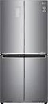 LG 594 L Frost Free Side by Side (2019) Refrigerator with Four Door  (Platinum silver 3, GC-B22FTLPL)