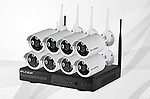 Wireless NVR Kit with Auto Connected Bullets Cameras Evoke Security Cameras for Surveillance