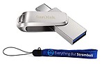 SanDisk 64GB Type-C Ultra Dual Drive Luxe USB 3.1 Flash Drive Works