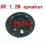 CIRCUIT SYSTEMS M131 8? 1.2W Small Trumpet 32mm Diameter Loudspeaker Loud Speaker
