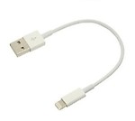 KriTech Short Length 8 Pin Lightning to USB Charging and Data Sync Cable