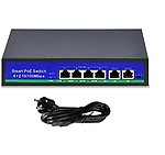 ITS 4+2 PoE 6 Port Smart Switch with 4 PoE and 2 Uplink Ports