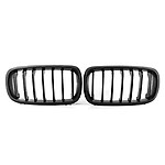 Eryue Hood Kidney Grille Grill Bla Repla ent for X5 F15 2014-2017