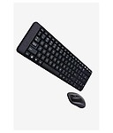 Logitech Mk220 Black Wireless Keyboard Mouse Combo Keyboard