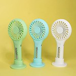 KYNA Built-in Rechargeable Mini Portable USB Table Fan
