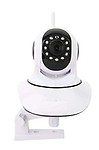 AGPtek Wireless HD IP WiFi CCTV Indoor Security Camera (Support Upto 128GB SD Card) (White Color) Model:D8810