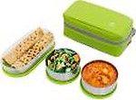Flipkart SmartBuy Classic 3 Air Tight Containers Lunch Box  (1300 ml)