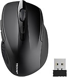 Tecknet M003 PRO Wireless Mouse   Black Wireless Optical Mouse Gaming Mouse(Bluetooth)