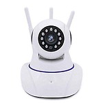 GIZWORLD Electronics Triple Antenna HD 720P Night Vision Wireless Wi-Fi IP Camera