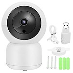 Camera, Motion Detection HD 1080P 2?Way Night Vision Security Camera, CCTV for Office Home(Transl)